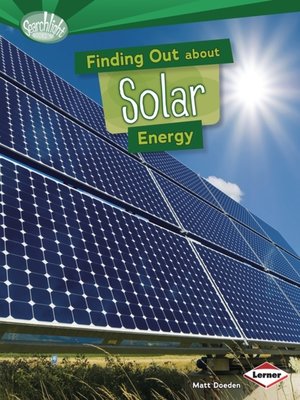cover image of Finding Out about Solar Energy